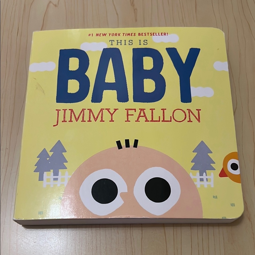 This Is Baby by Jimmy Fallon - Yellow Kids Learning Book